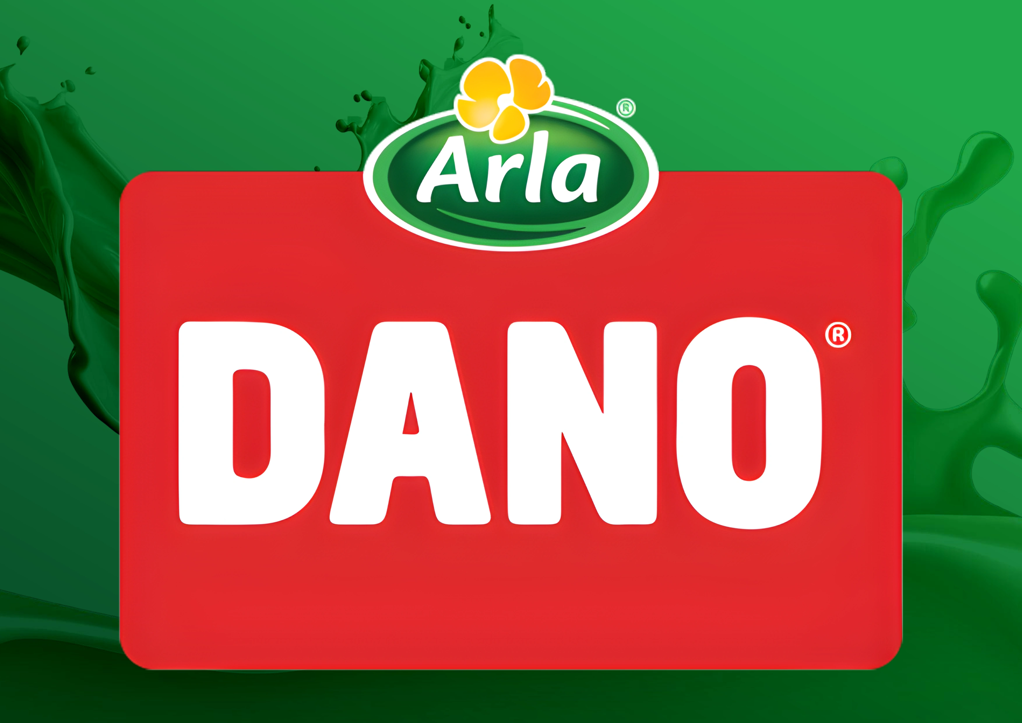 Arla Dano trifold brochure cover